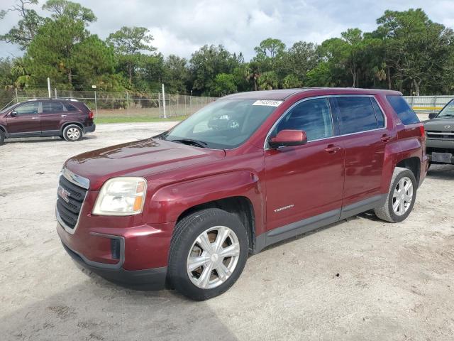 GMC TERRAIN SL 2017 with VIN 2GKALMEK6H6100950 - Photo from auction