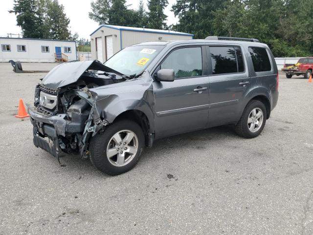 HONDA PILOT EXL 2011 with VIN 5FNYF4H67BB022647 - Photo from auction