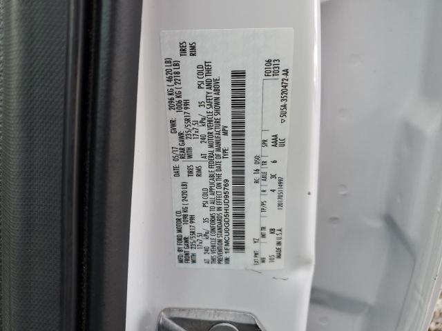 Photo 14 from auction – 2017 FORD ESCAPE SE with VIN 1FMCU0GD5HUD95769