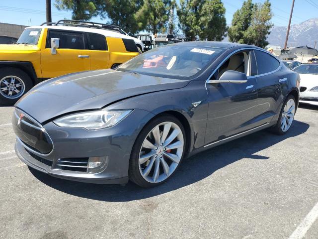 TESLA MODEL S P8 2015 with VIN 5YJSA1H48FF080760 - Photo from auction