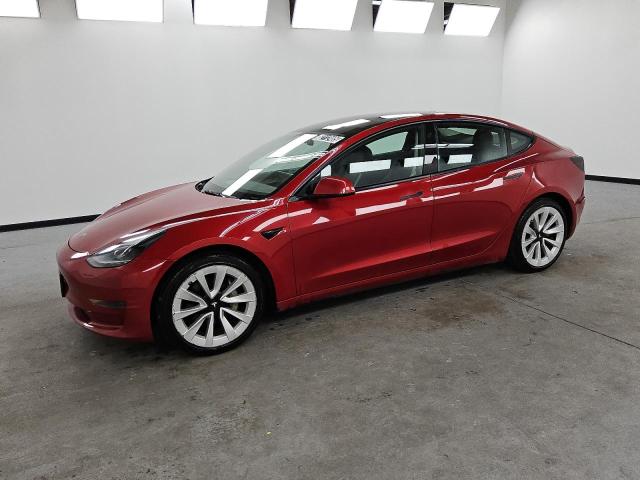 TESLA MODEL 3 2022 with VIN 5YJ3E1EAXNF303835 - Photo from auction