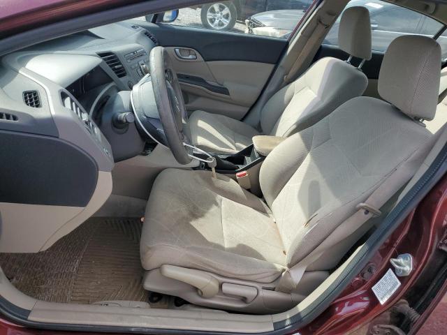 Photo 7 from auction – 2012 HONDA CIVIC LX with VIN 19XFB2F58CE090867