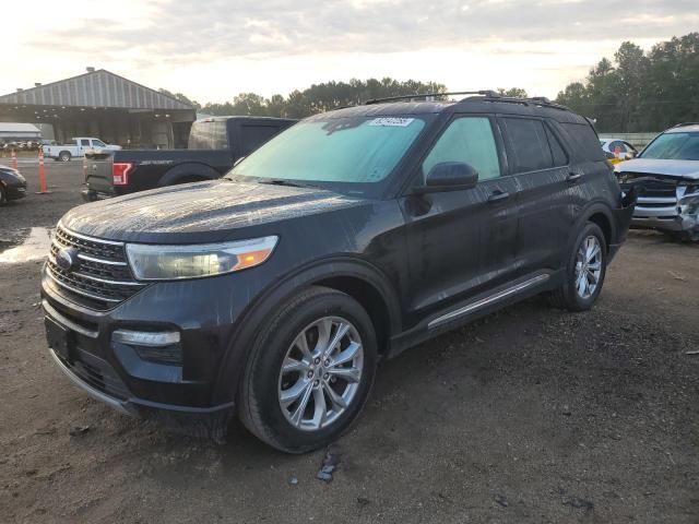 FORD EXPLORER X 2021 with VIN 1FMSK7DH3MGA40061 - Photo from auction