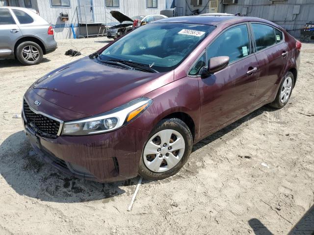 KIA FORTE LX 2017 with VIN 3KPFL4A75HE013351 - Photo from auction