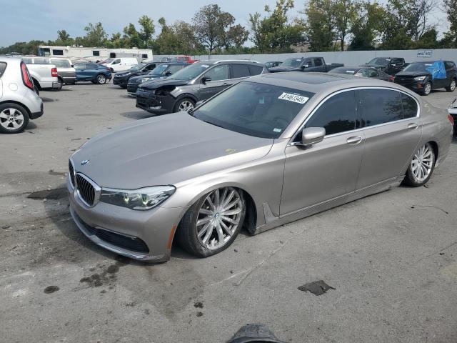 BMW 740 I 2017 with VIN WBA7E2C3XHG741287 - Photo from auction