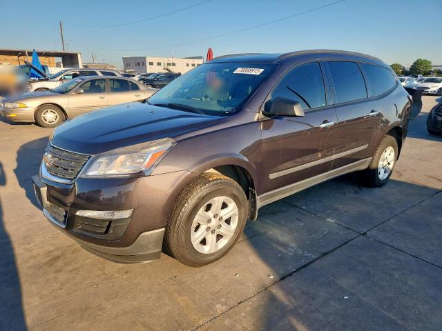 CHEV TRAVERSE LS 2017 with VIN 1GNKRFED2HJ216927 - Photo from auction