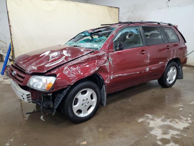 TOYOTA HIGHLANDER 2007 with VIN JTEEP21A370216340 - Photo from auction