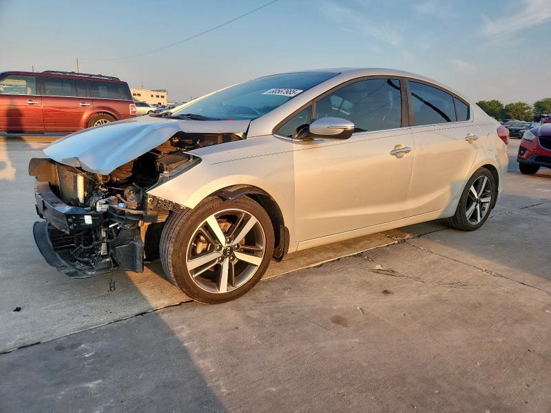 KIA FORTE EX 2017 with VIN 3KPFN4A82HE110560 - Photo from auction