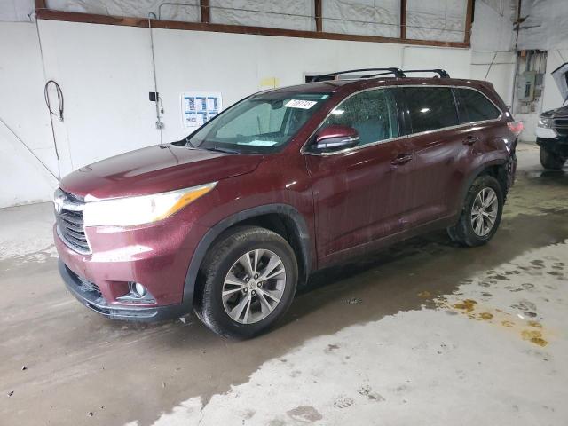 TOYOTA HIGHLANDER 2015 with VIN 5TDBKRFH0FS219311 - Photo from auction