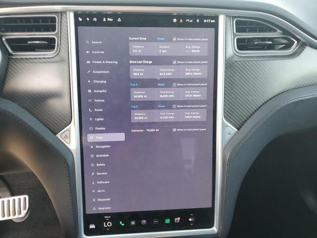 Photo 9 from auction – 2017 TESLA MODEL X with VIN 5YJXCBE21HF067067