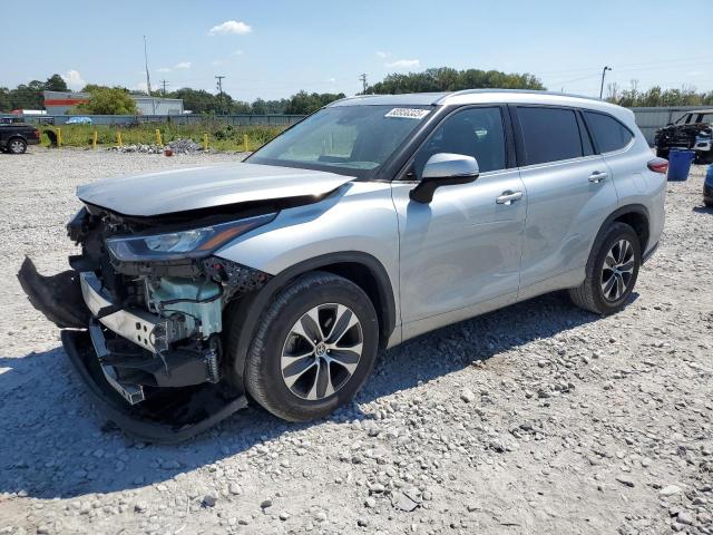 TOYOTA HIGHLANDER 2020 with VIN 5TDGZRAH5LS501593 - Photo from auction