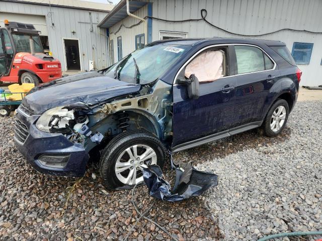 CHEVROLET EQUINOX LS 2017 with VIN 2GNALBEK4H1570849 - Photo from auction