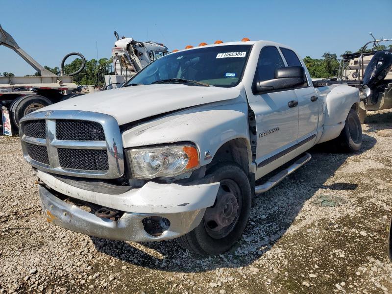 DODGE RAM 3500 S 2005 with VIN 3D7MR48C75G786546 - Photo from auction