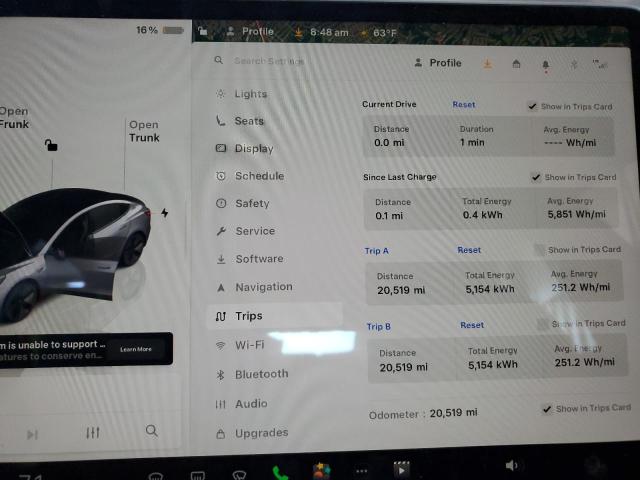 Photo 9 from auction – 2023 TESLA MODEL 3 with VIN 5YJ3E1EA1PF658573