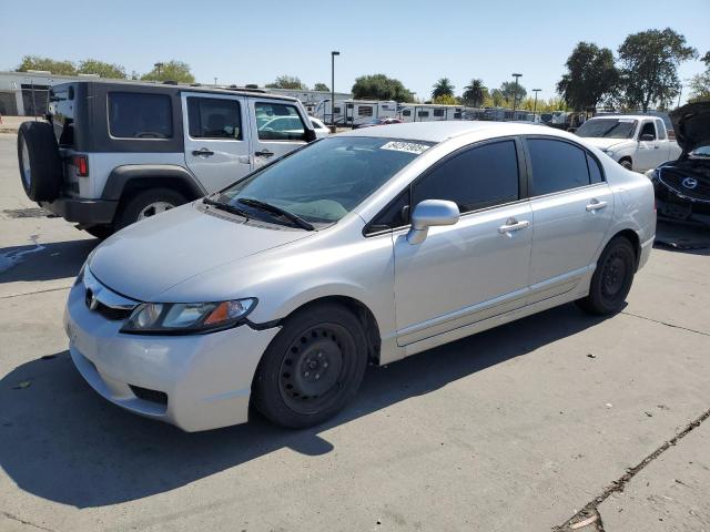 Photo 1 from auction – 2009 HONDA CIVIC LX with VIN 19XFA16599E049511