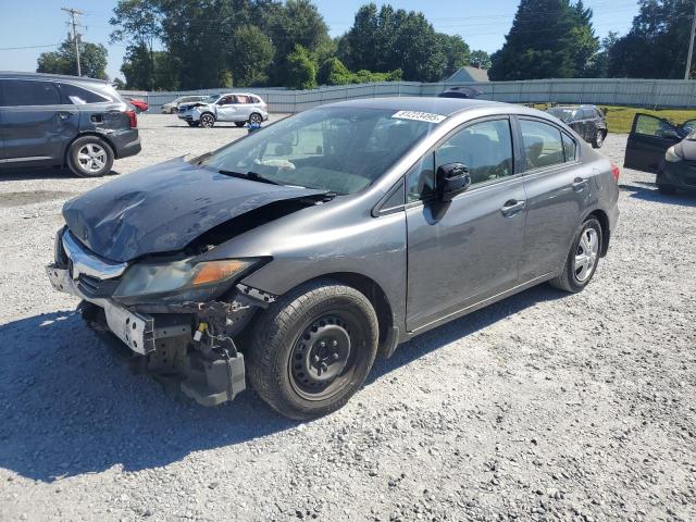 HONDA CIVIC LX 2012 with VIN 19XFB2F53CE035341 - Photo from auction