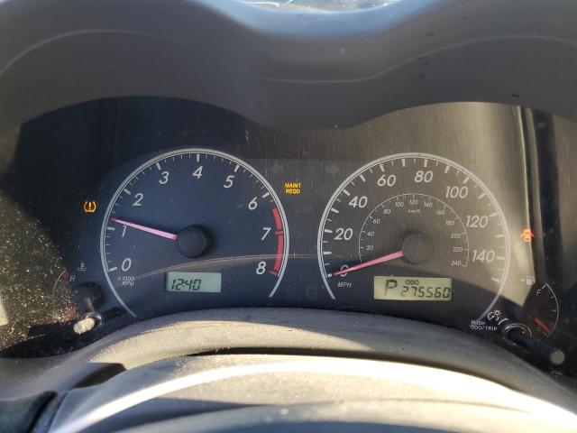 Photo 9 from auction – 2009 TOYOTA COROLLA BA with VIN JTDBL40E39J046447