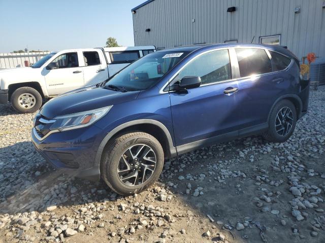 HONDA CR-V SE 2016 with VIN 5J6RM4H46GL031301 - Photo from auction
