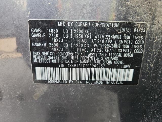 Photo 14 from auction – 2023 SUBARU OUTBACK ON with VIN 4S4BTALC2P3209157