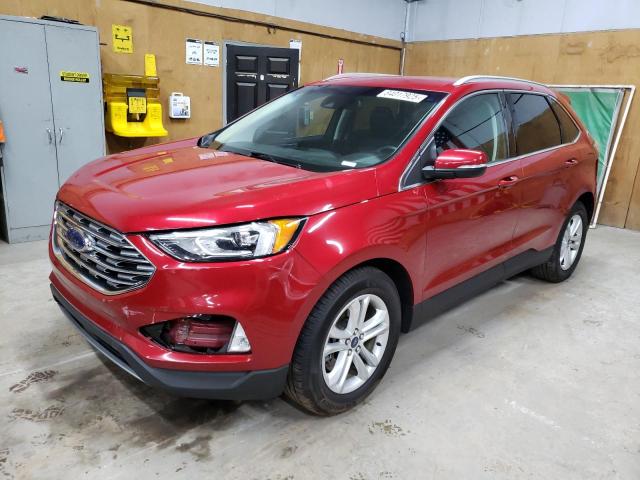 FORD EDGE SEL 2020 with VIN 2FMPK4J95LBA91505 - Photo from auction