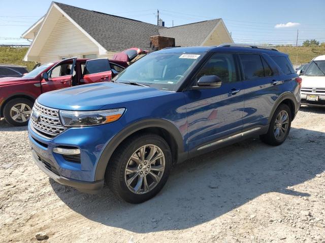 FORD EXPLORER L 2021 with VIN 1FMSK8FH1MGC35191 - Photo from auction
