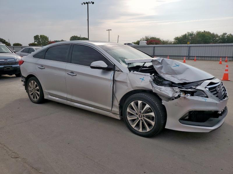 Photo 4 from auction – 2017 HYUNDAI SONATA with VIN 5NPE34AF1HH475677
