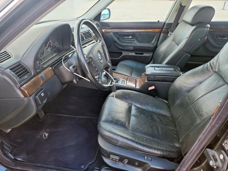 Photo 7 from auction – 1998 BMW 750 IL with VIN WBAGK2327WDH68707