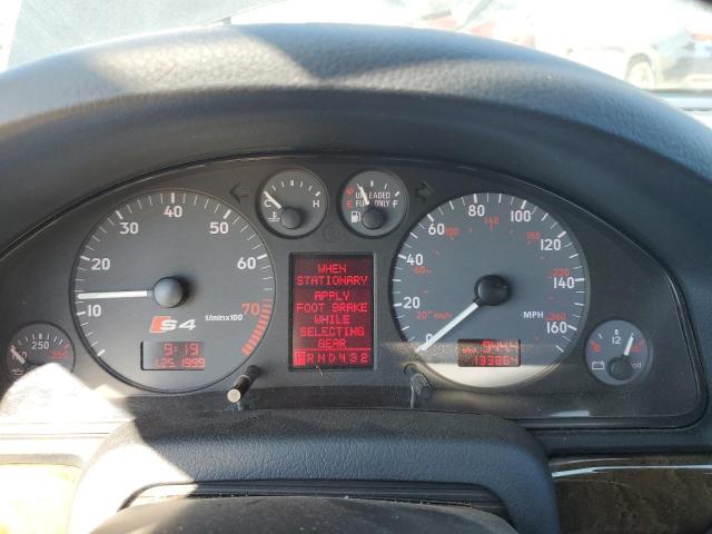 Photo 9 from auction – 2001 AUDI S4 2.7 QUA with VIN WAURD68D31A103377