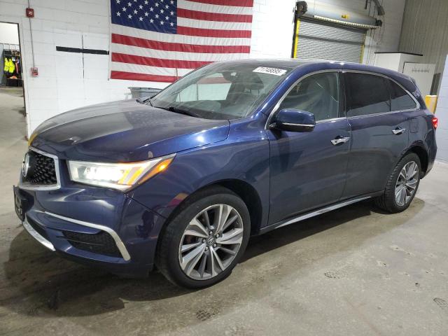 ACURA MDX TECHNO 2017 with VIN 5FRYD4H73HB034297 - Photo from auction