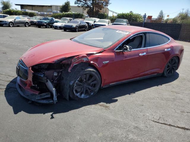TESLA MODEL S 2015 with VIN 5YJSA1E29FF107399 - Photo from auction
