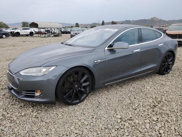 TESLA MODEL S 2013 with VIN 5YJSA1DP1DFP04654 - Photo from auction