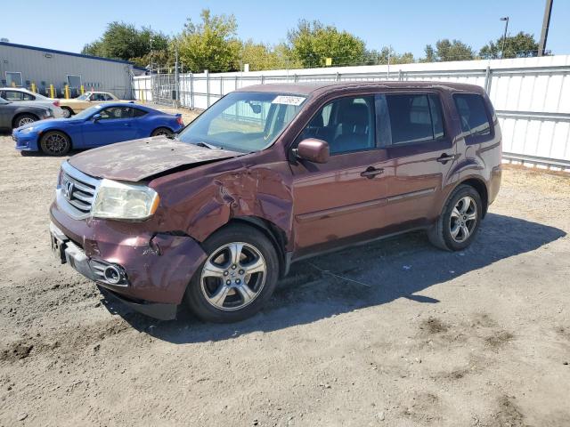 HONDA PILOT EXL 2014 with VIN 5FNYF4H56EB008475 - Photo from auction