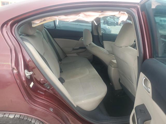 Photo 10 from auction – 2013 HONDA CIVIC LX with VIN 19XFB2F58DE010579