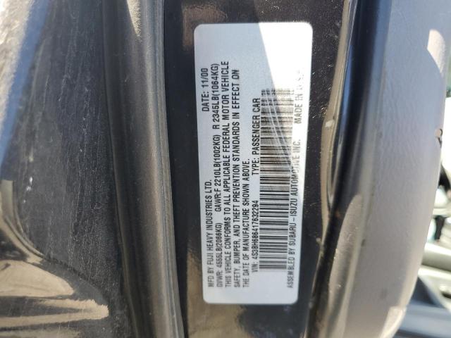 Photo 14 from auction – 2001 SUBARU LEGACY OUT with VIN 4S3BH686417632294
