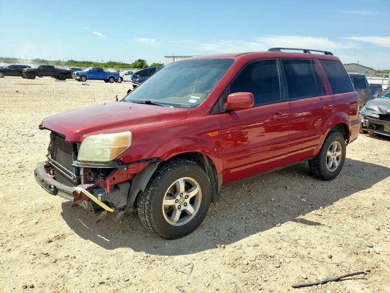 HONDA PILOT EX 2006 with VIN 5FNYF28556B016024 - Photo from auction