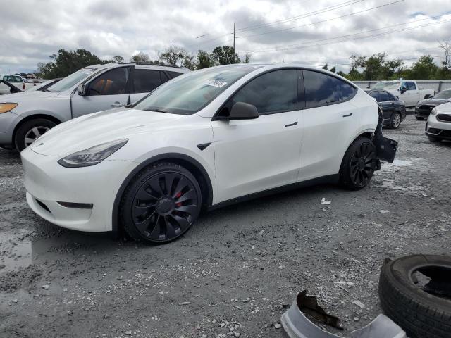 TESLA MODEL Y 2021 with VIN 5YJYGDEF7MF089057 - Photo from auction