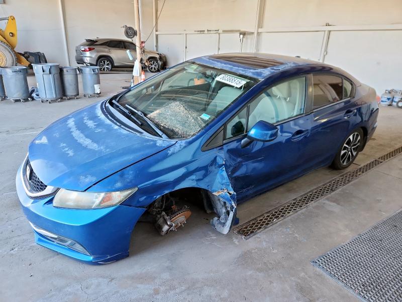 HONDA CIVIC EX 2013 z numerem VIN 19XFB2F80DE074156 - Zdjęcie z aukcji