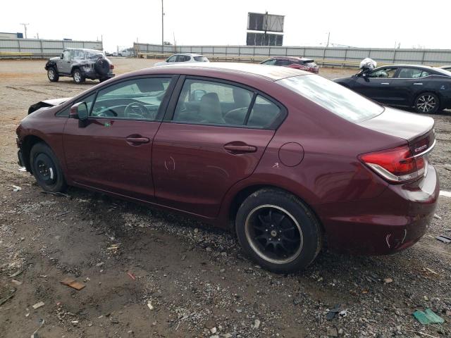 Photo 2 from auction – 2013 HONDA CIVIC LX with VIN 2HGFB2F55DH583249
