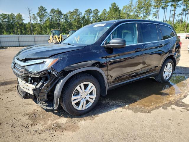 HONDA PILOT LX 2018 with VIN 5FNYF5H19JB029513 - Photo from auction