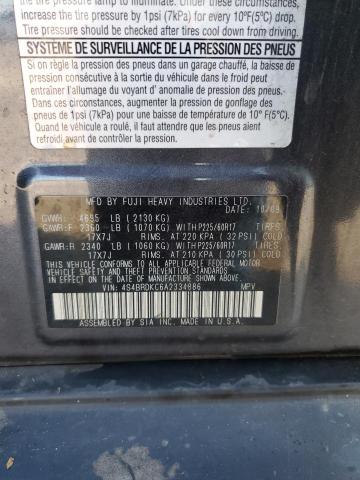 Photo 14 from auction – 2010 SUBARU OUTBACK 3. with VIN 4S4BRDKC6A2334886