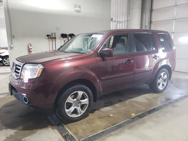HONDA PILOT EXL 2013 with VIN 5FNYF4H56DB078265 - Photo from auction