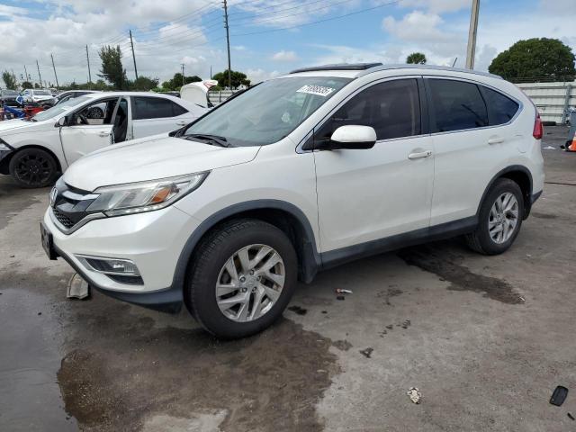 HONDA CR-V 2015 with VIN 5J6RM3H72FL018516 - Photo from auction