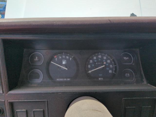 Photo 9 from auction – 1991 JEEP COMANCHE with VIN 1J7FT26P6ML507455