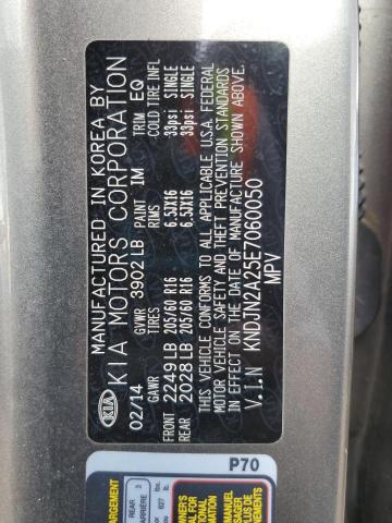 Photo 14 from auction – 2014 KIA SOUL with VIN KNDJN2A25E7060050
