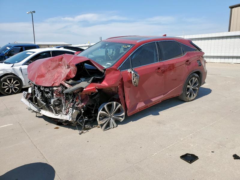 LEXUS RX 350 2022 with VIN 2T2HZMAA7NC238069 - Photo from auction