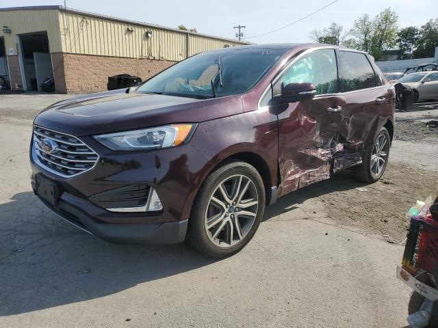 FORD EDGE TITANIUM 2019 with VIN 2FMPK4K93KBB26166 - Photo from auction