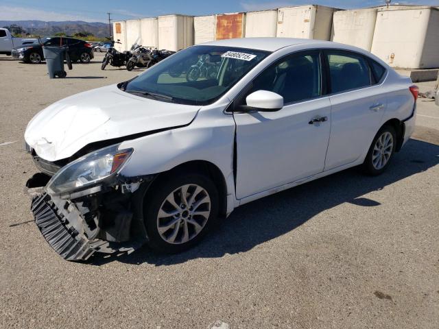 NISSAN SENTRA S 2018 with VIN 3N1AB7AP0JY205752 - Photo from auction