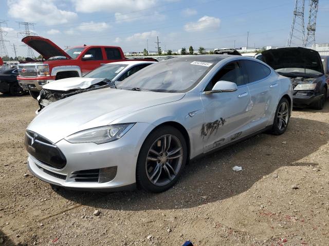 TESLA MODEL S 2015 with VIN 5YJSA1E29FF119133 - Photo from auction
