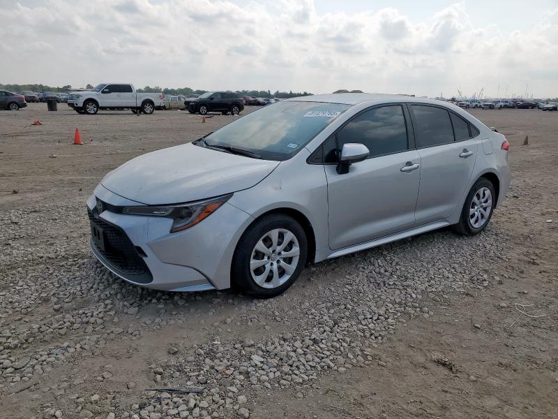 TOYOTA COROLLA LE 2021 with VIN JTDEPMAE3MJ159968 - Photo from auction
