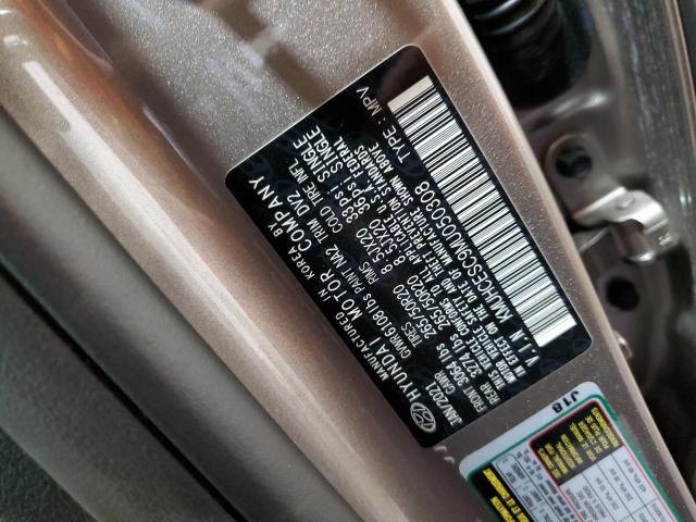 Photo 14 from auction – 2021 GENESIS GV80 BASE with VIN KMUHCESC9MU050308